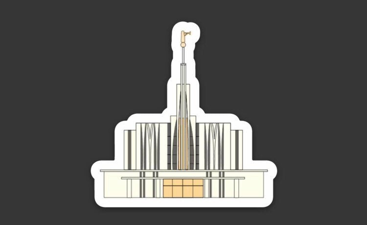 Seattle Washington Temple stickers