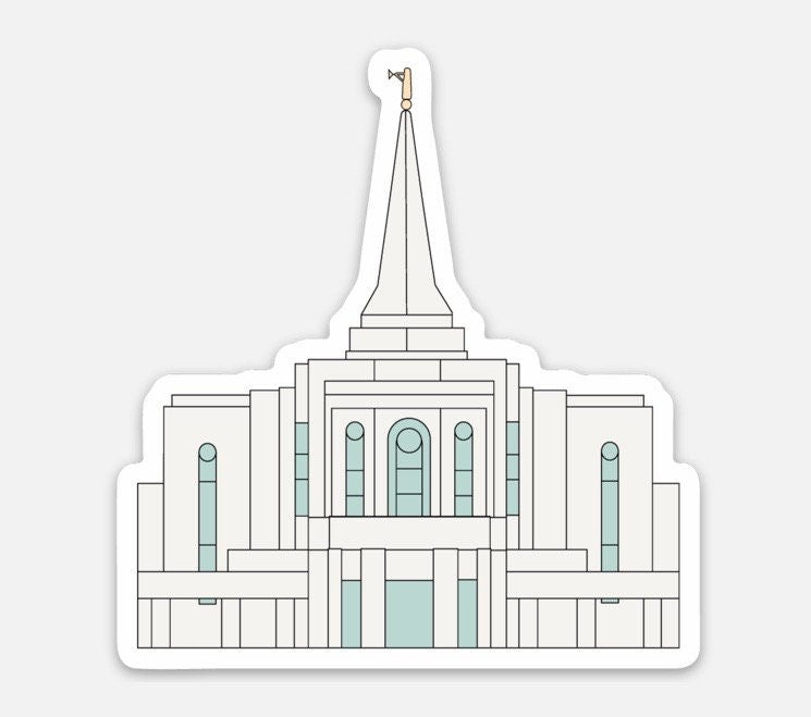 Gilbert Arizona Temple Sticker