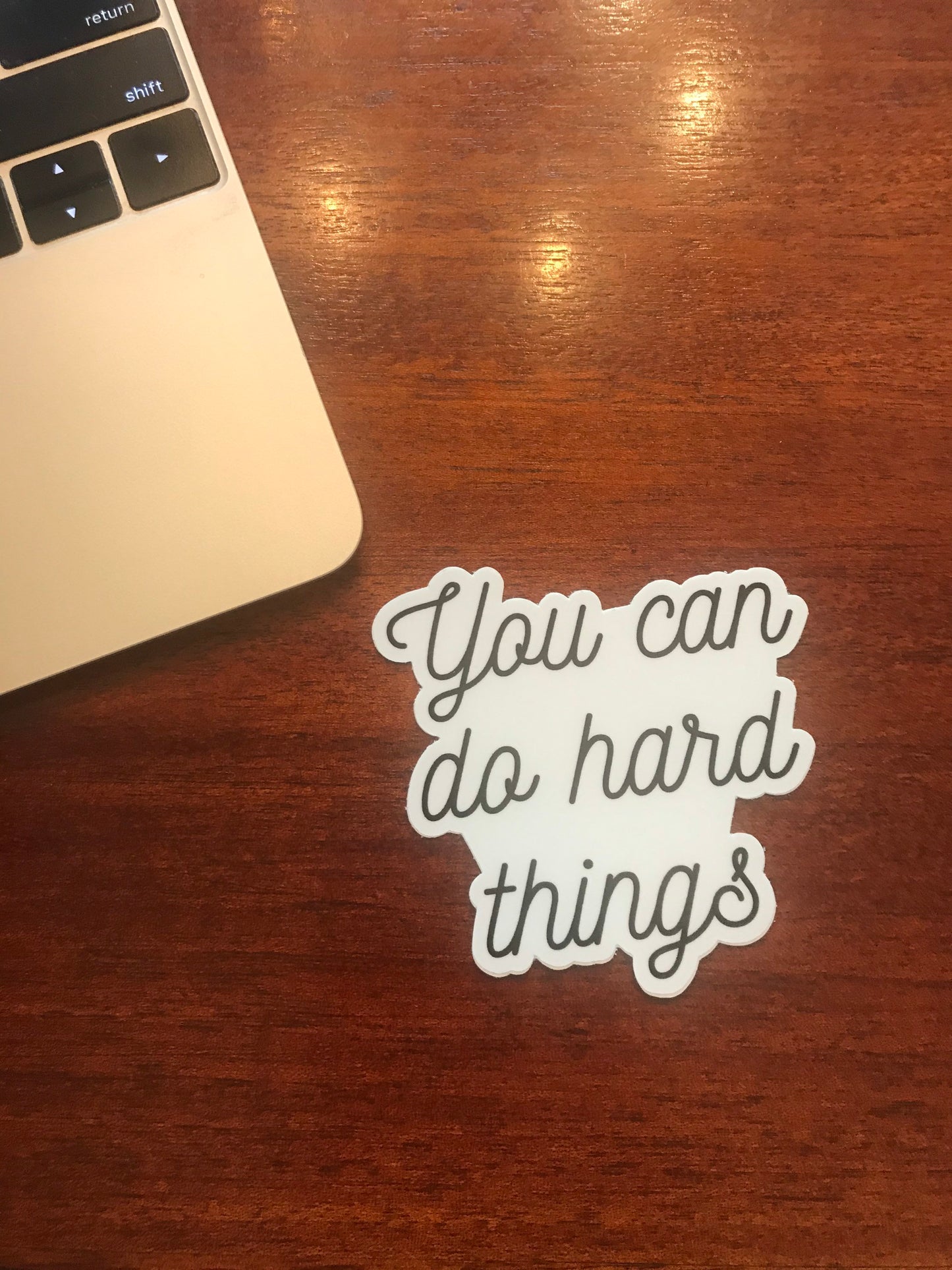 you can do hard things sticker, stocking stuffers for teenage girls Christmas gifts for coworkers, positive stickers, secret Santa gifts at