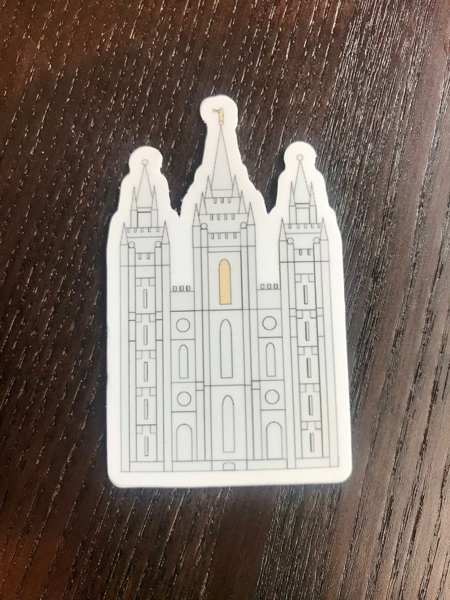 Salt Lake City Temple Sticker