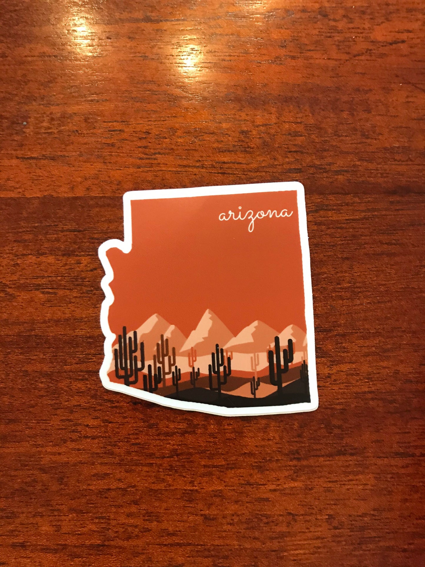 Arizona sticker for car, arizona gift for men, arizona vinyl stickers, state stickers car, birthday gift for daughter from mom and dad