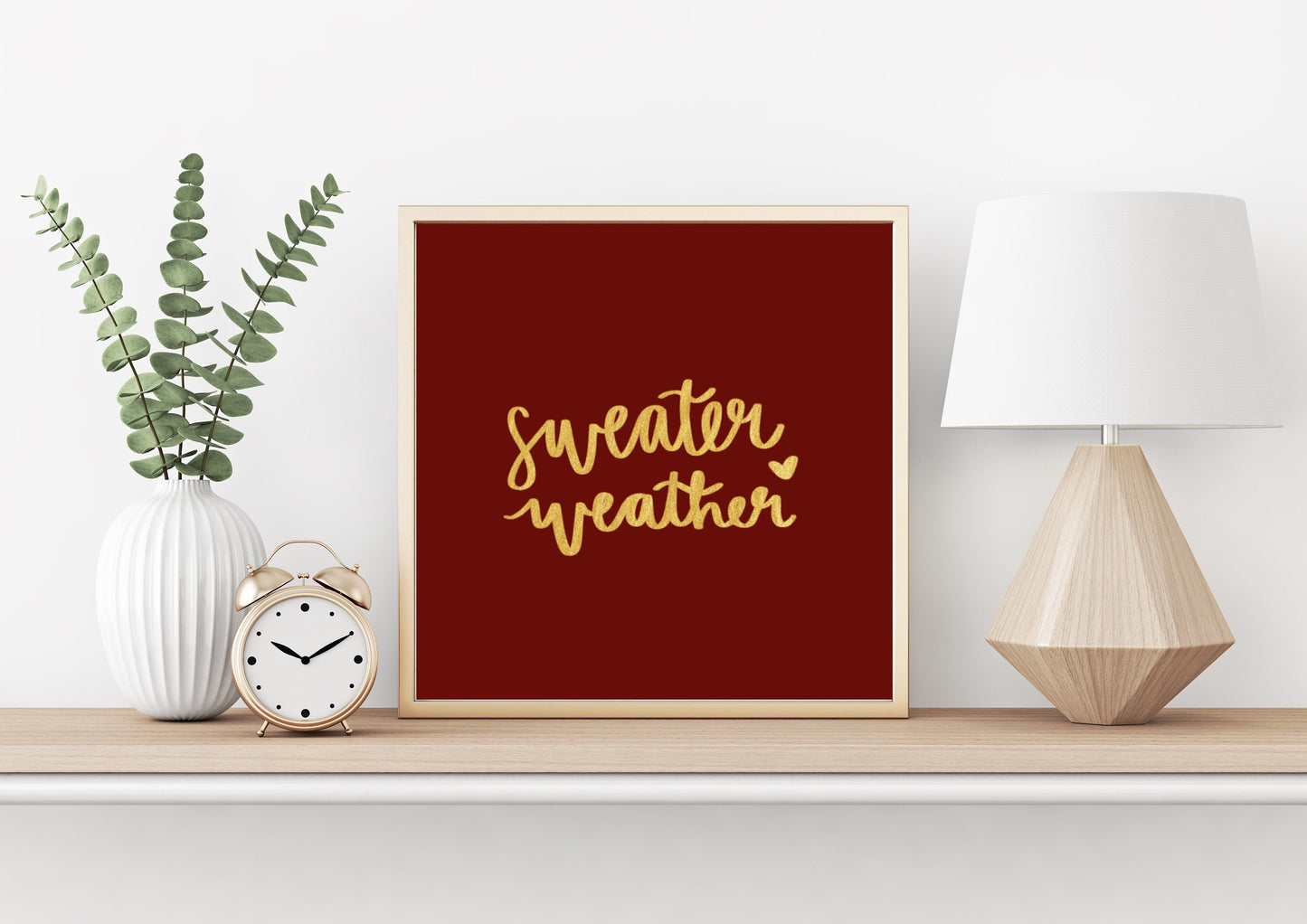 sweater weather sign, entryway decor wall, fall decor for kitchen, new apartment gift for her, burgundy wall art, autumn decor for wall