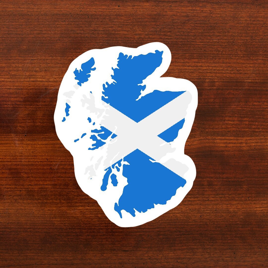 Scotland 3x3in. Vinyl Sticker for your Laptop, Water Bottle or Bullet Journal