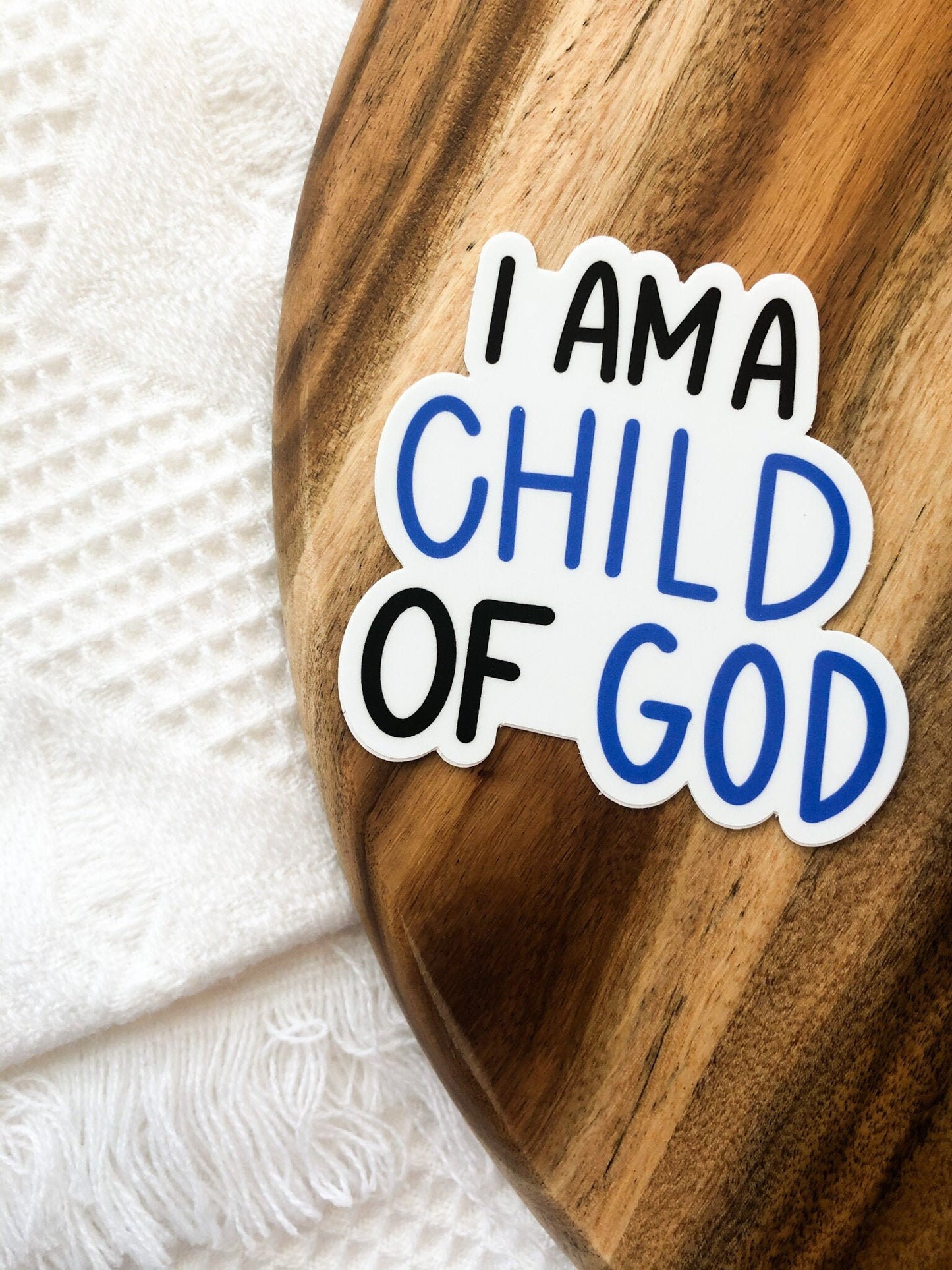 i am a child of God sticker, Christian planner stickers, baptism gift boy from godmother, first communion favors, bible study gifts for