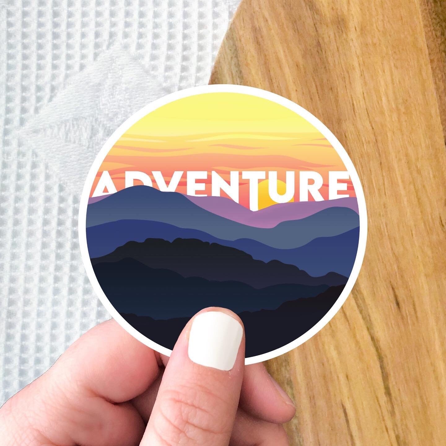 Adventure Wanderlust sticker