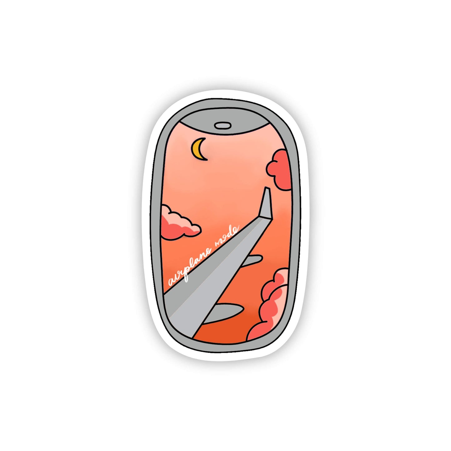 Airplane Window sticker