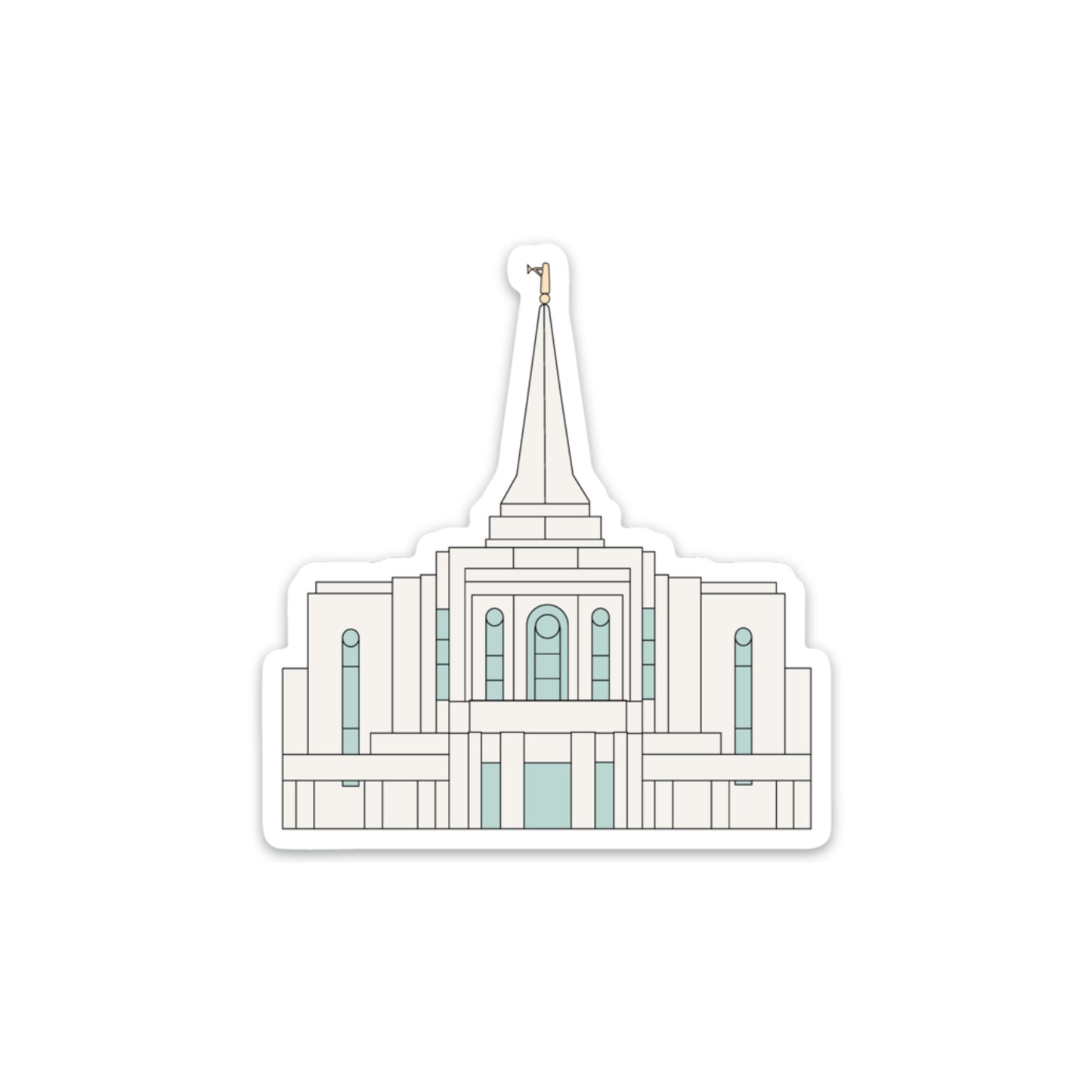 Gilbert Arizona Temple Sticker