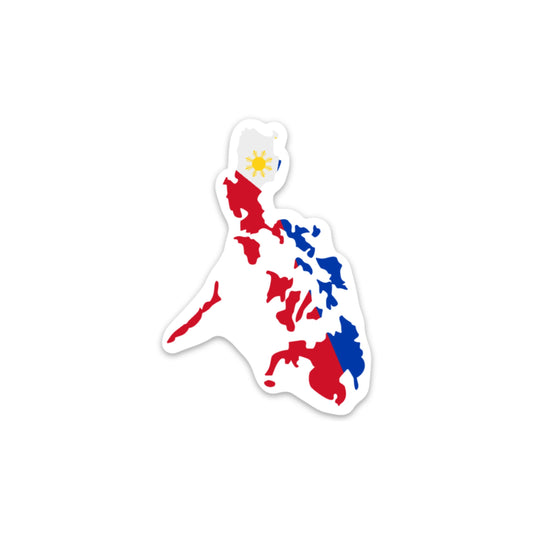 Philippines 3x3in. Vinyl Sticker for your Laptop, Water Bottle or Bullet Journal