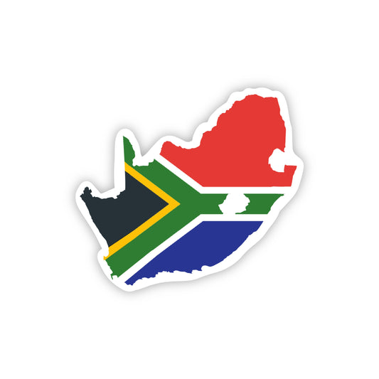 South Africa 3x3in. Vinyl Sticker for your Laptop, Water Bottle or Bullet Journal