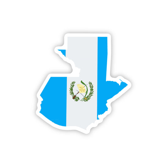 Guatemala 3x3in. Vinyl Sticker for your Laptop, Water Bottle or Bullet Journal, skateboard stickers