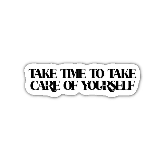 Take care of yourself mental health stickers for laptop, make yourself a priority self care journal stickers, bujo stickers, positive gifts