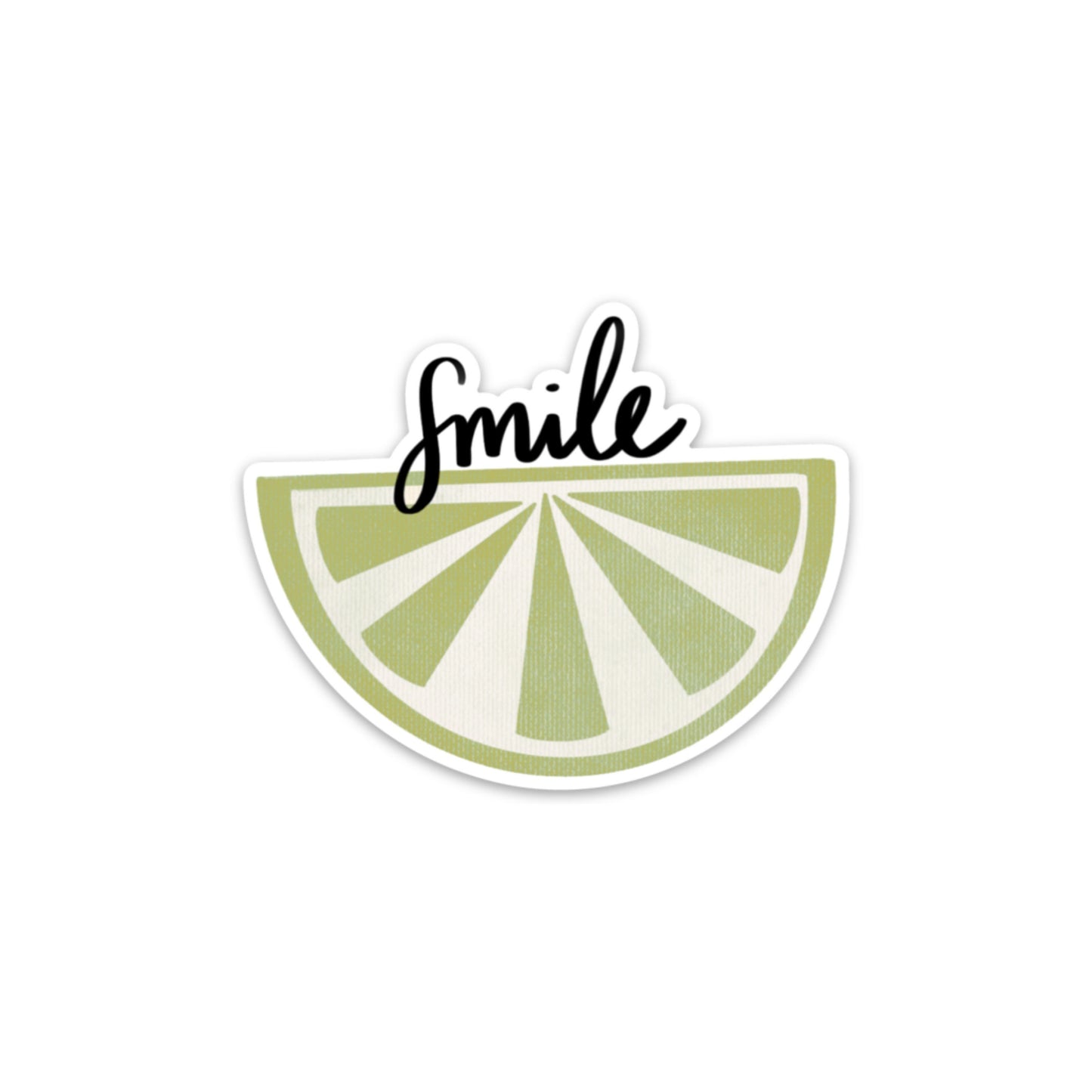 Lime Smile 3x3in. Vinyl Stickers for your Laptop, Hydroflask, Planner or Bullet Journal, Roses, Flower Decal