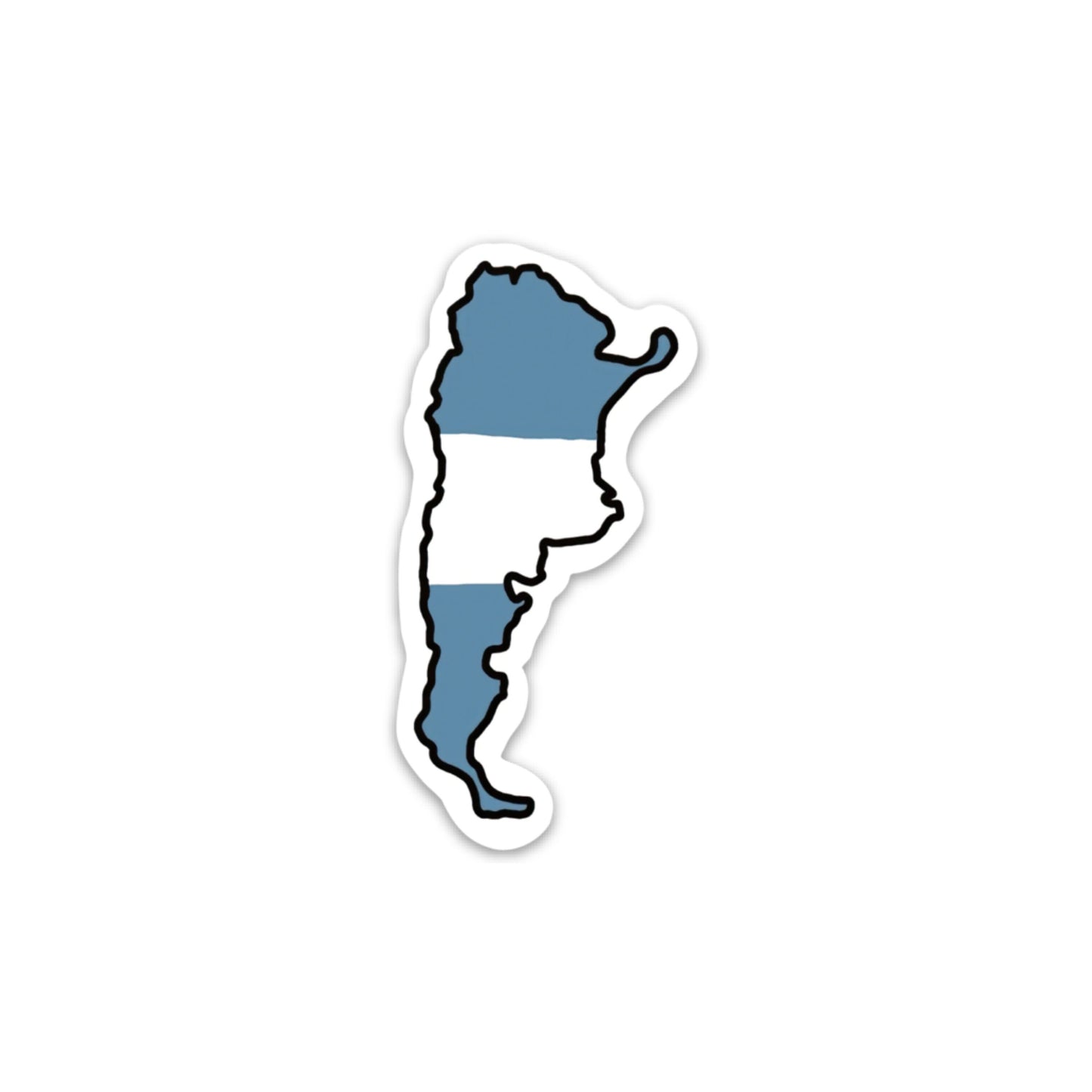 Argentina 3x3in. Vinyl Sticker for your Laptop, Water Bottle or Bullet Journal, Bolivia sticker