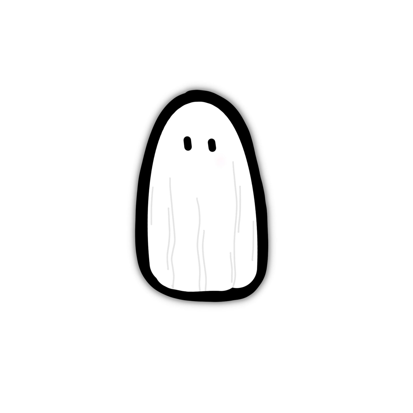 Ghost Halloween Sticker