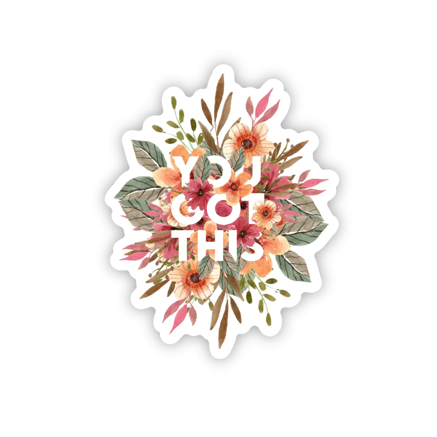 Wiggle Flower Sticker – The Good Twin Retail